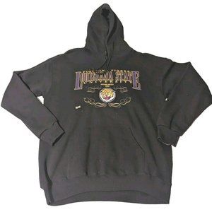 *Vintage LSU Fighting Tigers Large Hoodie Sweatshirt USA Home Team Advantage